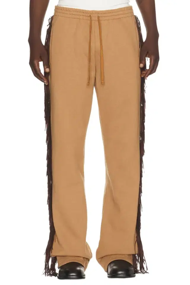 Austin Post Fringed Straight Cut Pant