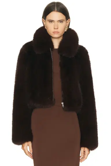 L'Academie Savoie Faux Fur Jacket | Thumbnail 2