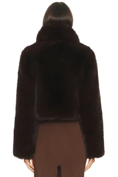 L'Academie Savoie Faux Fur Jacket | Thumbnail 4