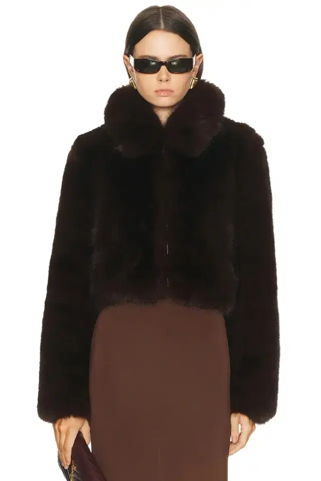 L'Academie Savoie Faux Fur Jacket