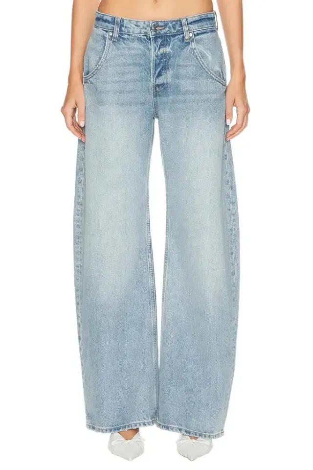 EB Denim Enzo Midrise Barrel Jeans