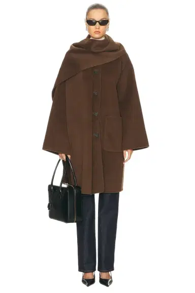 L'Academie Melba Wool Coat | Thumbnail 1