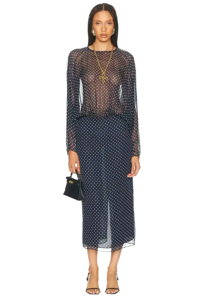 Helsa The Sabrina Midi Dress