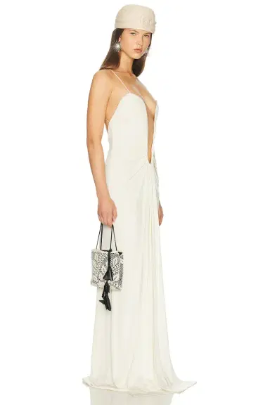 Helsa The Roksanna Draped Dress | Thumbnail 2