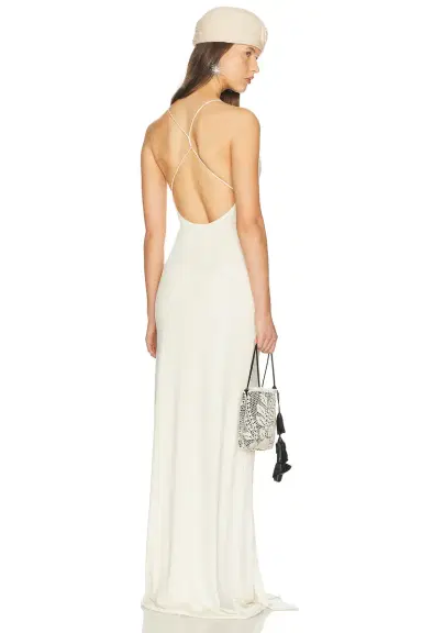 Helsa The Roksanna Draped Dress | Thumbnail 4