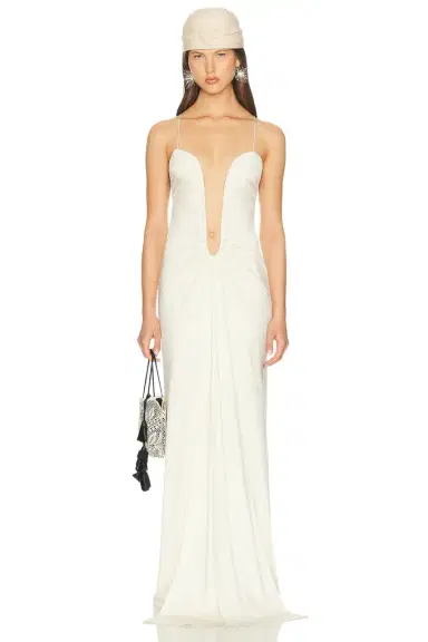 Helsa The Roksanna Draped Dress | Thumbnail 1