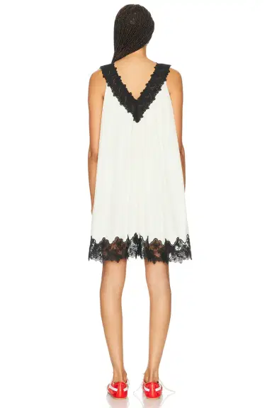Helsa Mini Dress With Lace | Thumbnail 3