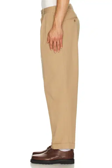 Beams Plus 2 Pleats Trousers Twill | Thumbnail 2