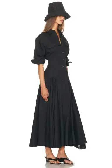 Helsa Godet Shirt Dress | Thumbnail 2 Helsa Godet Shirt Dress | Thumbnail 2