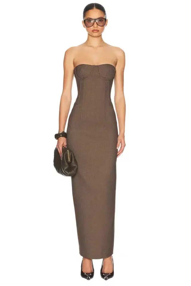 Helsa The Linear Suiting Dress