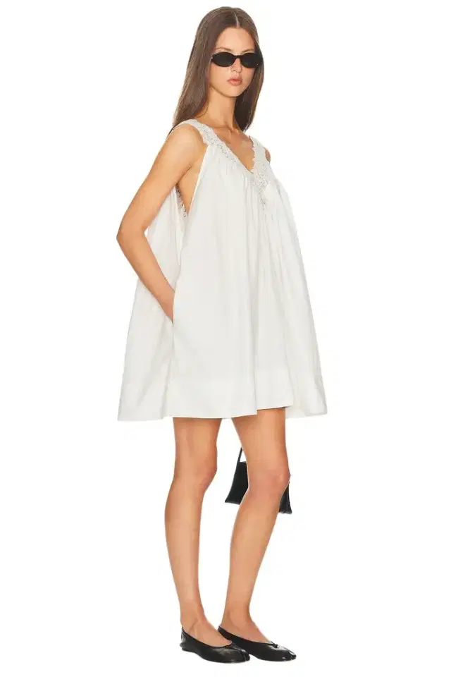 Helsa Mini Dress With Lace
