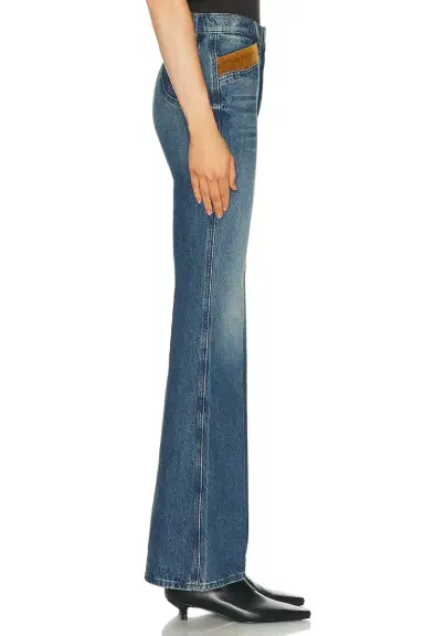Mother The Pointy Pocket Doozy Hee Jeansl | Thumbnail 3