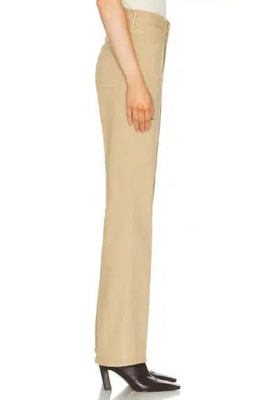 Mother High Waisted Patch Pocket Bookie Sneak Jeans | Thumbnail 3