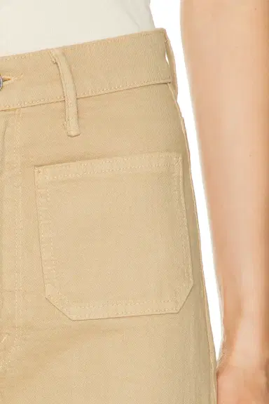 Mother High Waisted Patch Pocket Bookie Sneak Jeans | Thumbnail 6