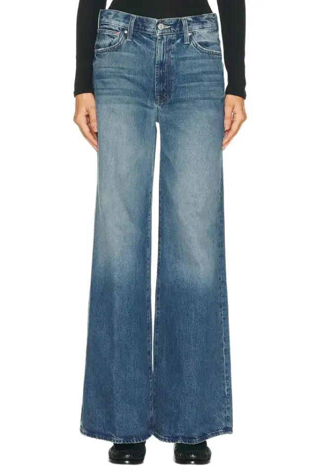 Mother The Ditcher Roller Zip Sneak Jeans