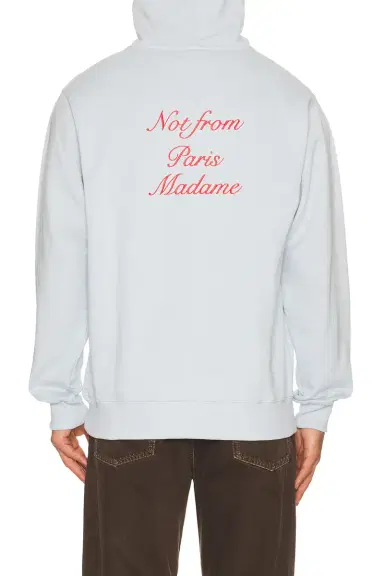 Drôle de Monsieur Le Hoodie Slogan Calligraphy | Thumbnail 3
