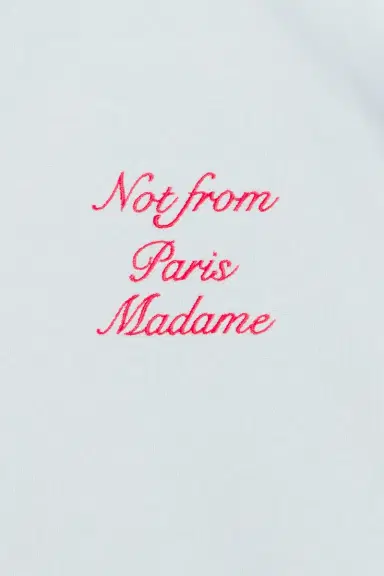 Drôle de Monsieur Le Hoodie Slogan Calligraphy | Thumbnail 6