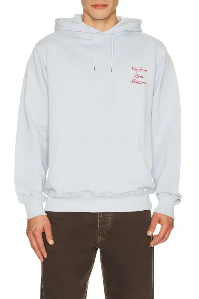 Drôle de Monsieur Le Hoodie Slogan Calligraphy