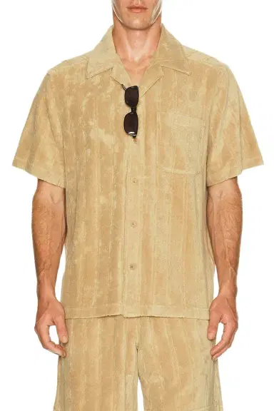 J.Lindeberg Ted Stripe Terry Shirt | Thumbnail 1