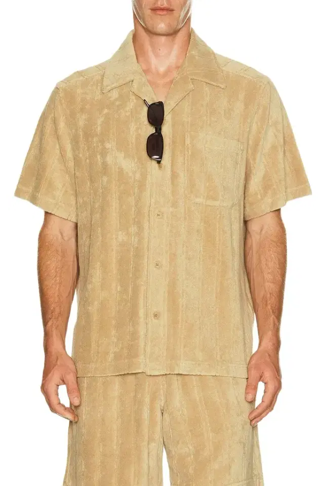 J.Lindeberg Ted Stripe Terry Shirt