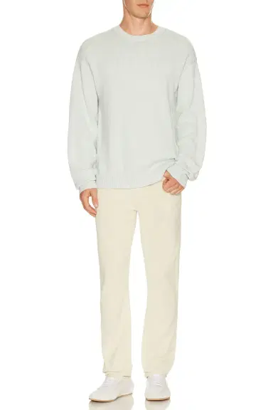 Frame Cotton Silk Crewneck Sweater | Thumbnail 3