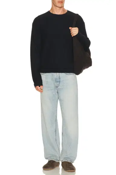 Frame Textured Crewneck Sweater | Thumbnail 3