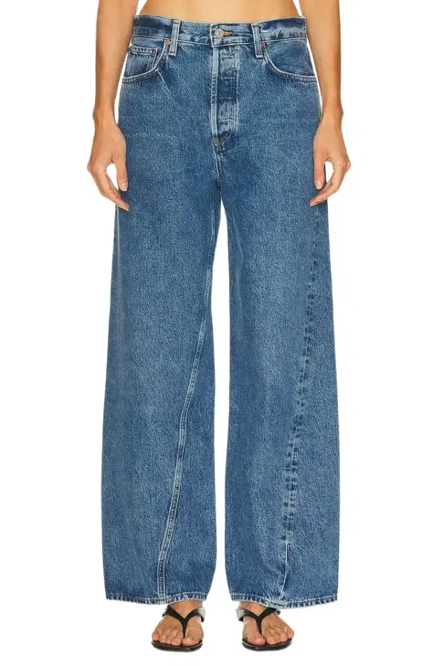 AGOLDE Twist Low Slung Baggy Jeans