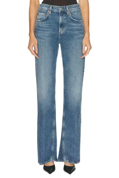 AGOLDE Mid Rise Kick Boot Jeans | Thumbnail 1
