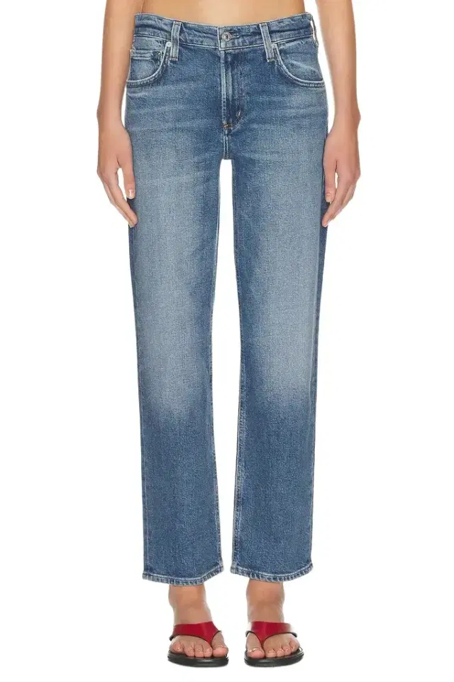 Citizens of Humanity Anissa Low Rise Straight Jeans