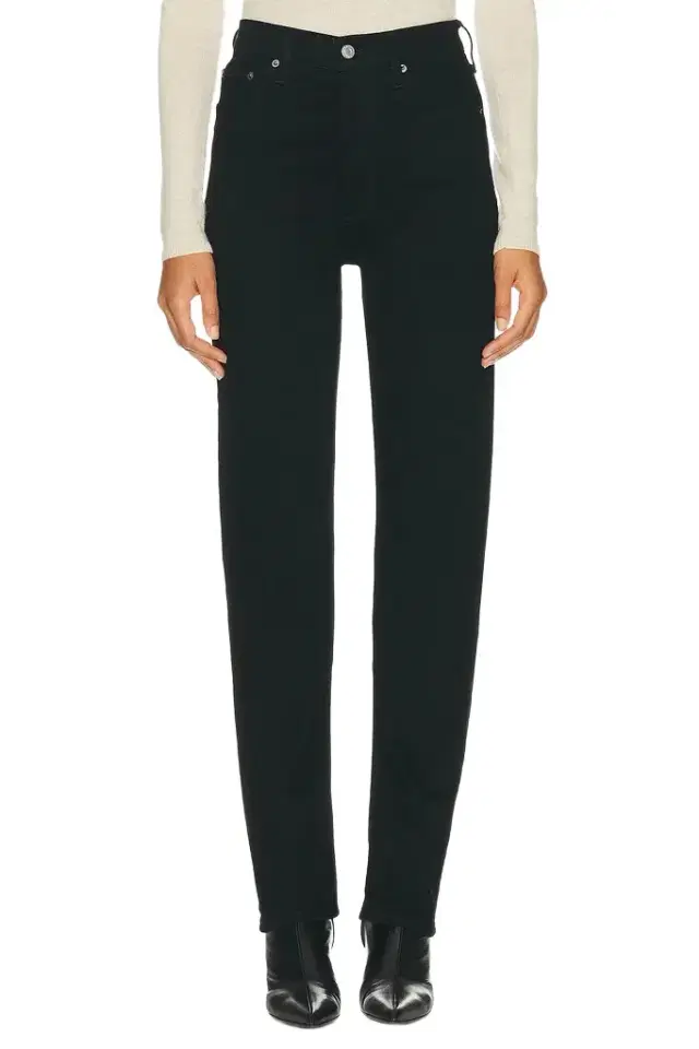AGOLDE 90s Pinch Waist Long High Rise Straight Jeans