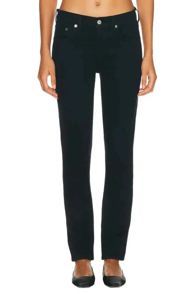 AGOLDE Cocktail Low Rise Ankle Slim Jeans