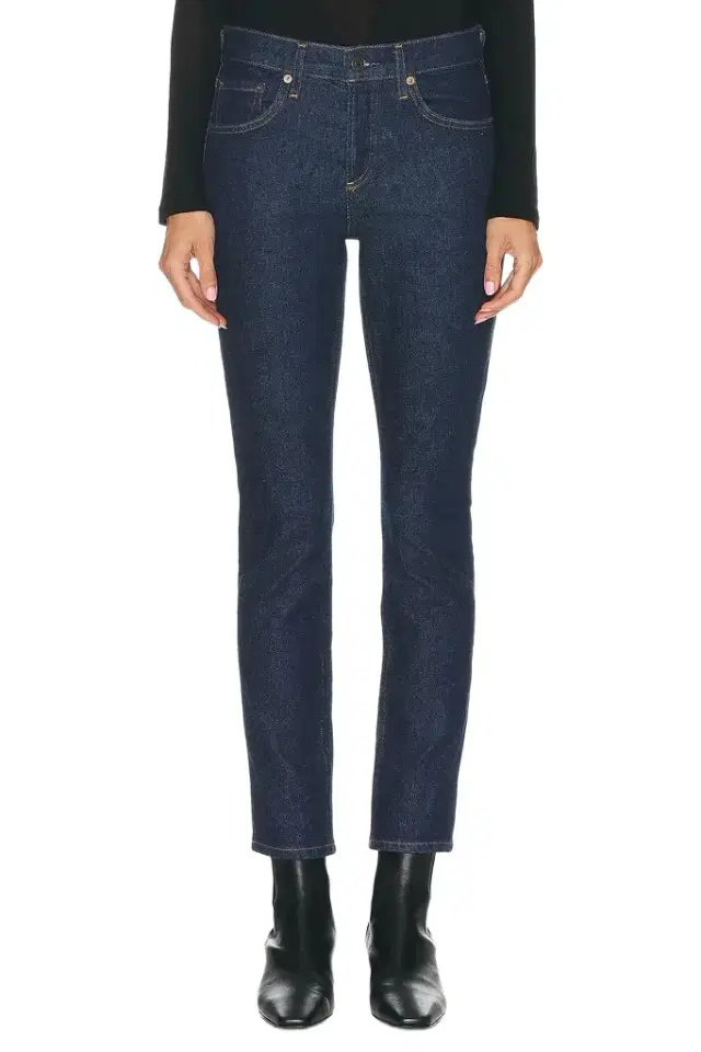 AGOLDE Cocktail Low Rise Ankle Slim Jeans