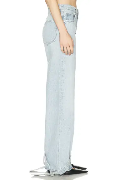 AGOLDE Cinched Hem Loose Taper Jeans | Thumbnail 4