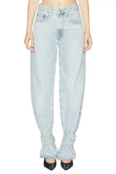 AGOLDE Cinched Hem Loose Taper Jeans | Thumbnail 1