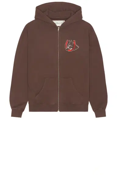 ONE OF THESE DAYS Valley Riders Zip Up Hoodie | Thumbnail 5