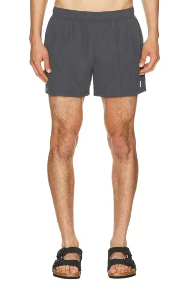 AUTO-REPLY 4 Vertical Pintuck Sebastian Swim Trunk | Thumbnail 1