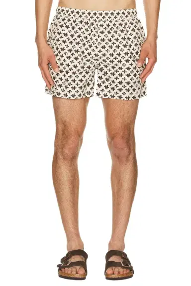 AUTO-REPLY 4 Printed Sebastian Swim Trunk | Thumbnail 1