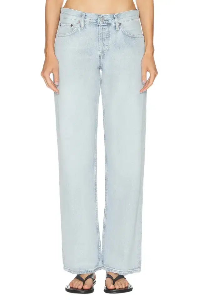 AGOLDE Low Rise Loose Jeans