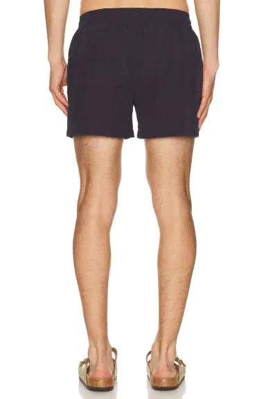 AUTO-REPLY 4 Grid Pintuck Sebastian Swim Trunk | Thumbnail 2