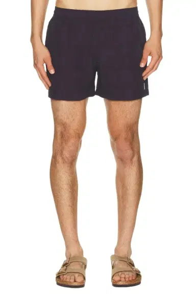 AUTO-REPLY 4 Grid Pintuck Sebastian Swim Trunk | Thumbnail 1