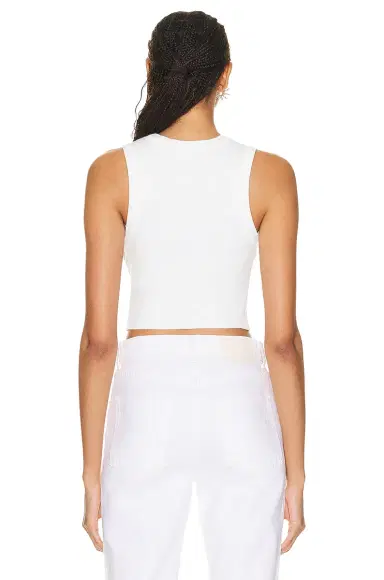 AGOLDE Cropped Poppy Tank | Thumbnail 3