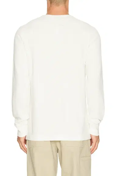REIGNING CHAMP Lightweight Waffle Standard Henley | Thumbnail 2 REIGNING CHAMP Lightweight Waffle Standard Henley | Thumbnail 2