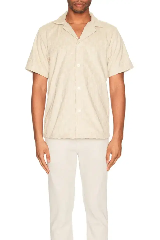 OAS Beige Machu Cuba Terry Shirt