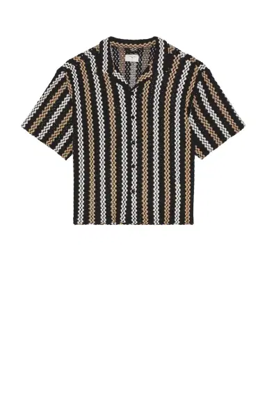 Percival Wade Crochet Shirt | Thumbnail 4