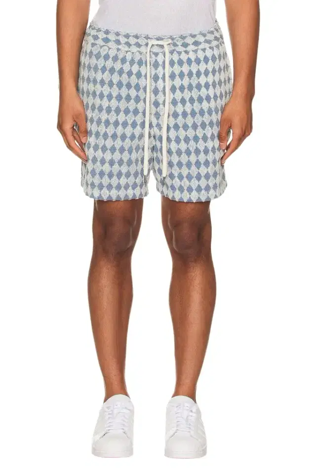 OAS Navy Diamond Terry Shorts