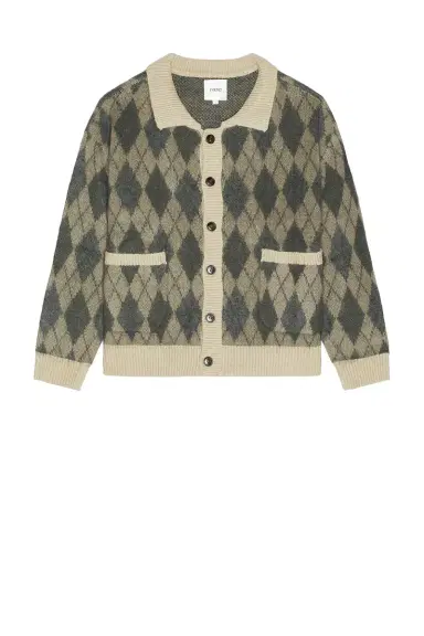 Found Wool Blend Argyle Sweater | Thumbnail 4