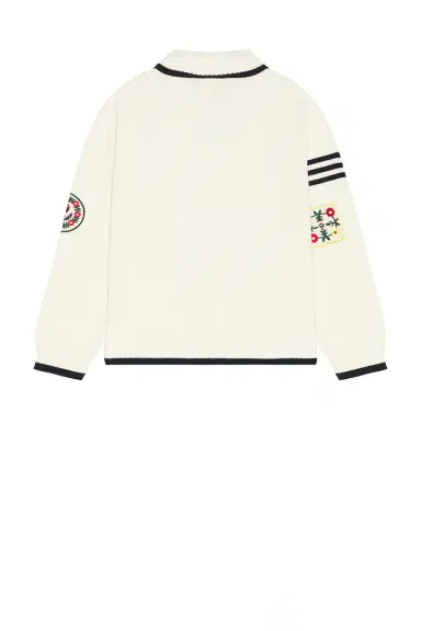 Found Found York Varsity Patch Collared Cardigan | Thumbnail 4
