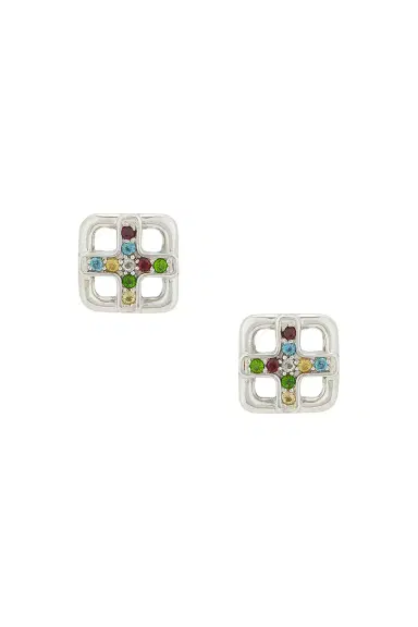 MAPLE Cross Earrings | Thumbnail 1