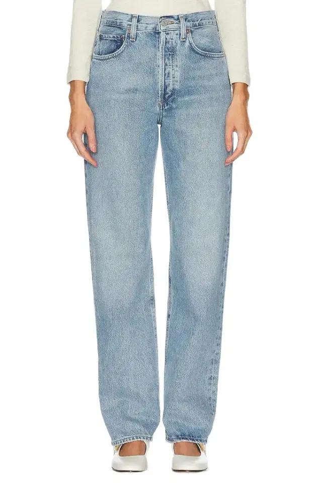 AGOLDE Kelly High Rise Relaxed Straight Jeans