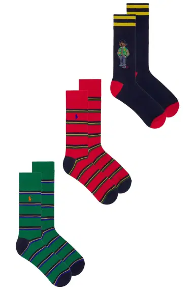 Polo Ralph Lauren Heritage Bear Socks Gift Box | Thumbnail 2